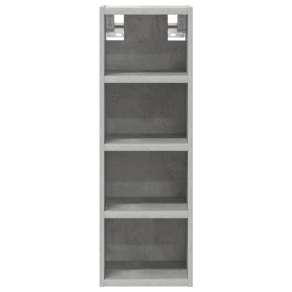 vidaXL Hängeschrank Riga Betongrau 20x29,5x60 cm Holzwerkstoff