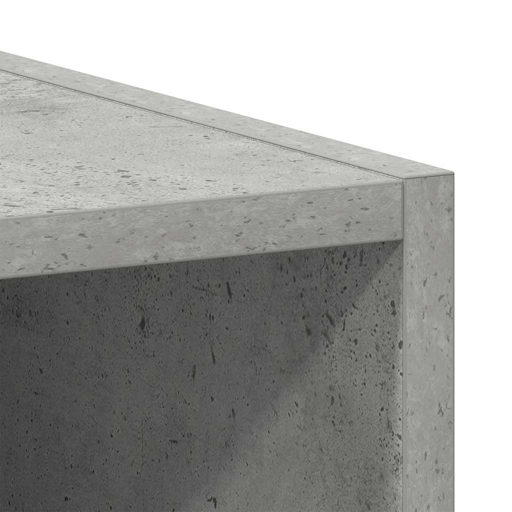 vidaXL Hängeschrank Riga Betongrau 20x29,5x60 cm Holzwerkstoff