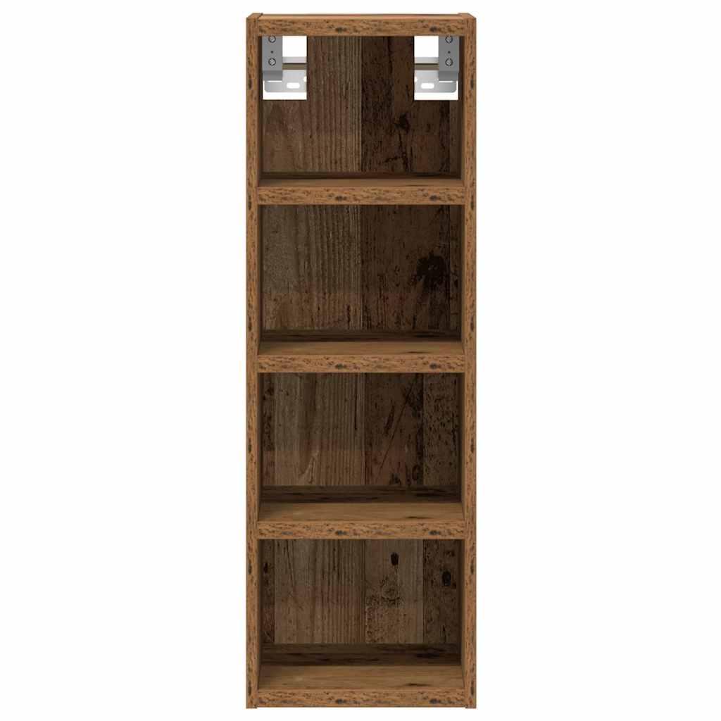 vidaXL Meuble haut Riga aspect vieux bois 20x29,5x60 cm bois d'ingénierie