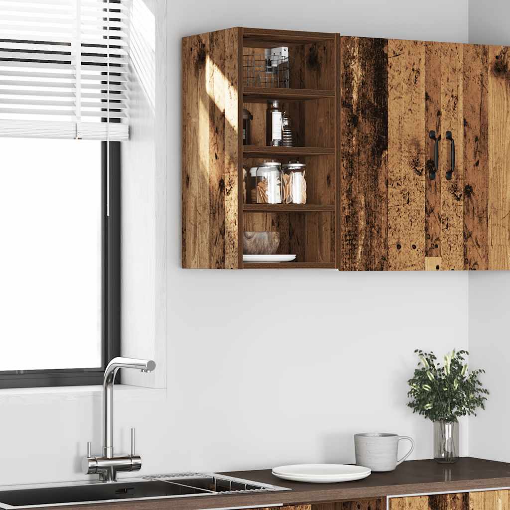 Hängeschrank Riga Altholz-Optik 30x29,5x60 cm Holzwerkstoff