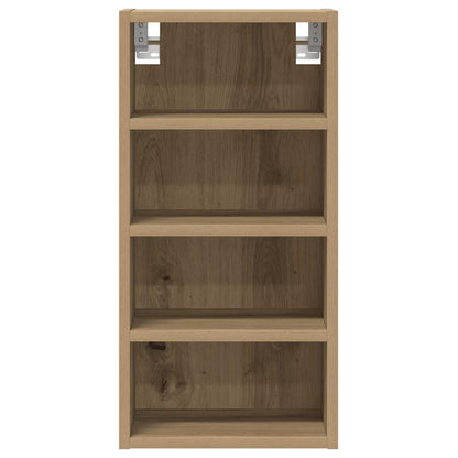 vidaXL Meuble haut Riga chêne artisan 30x29,5x60 cm bois d'ingénierie