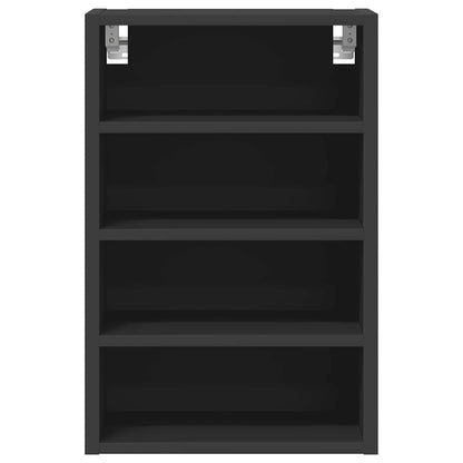 vidaXL Hängeschrank Riga Schwarz 40x29,5x60 cm Holzwerkstoff