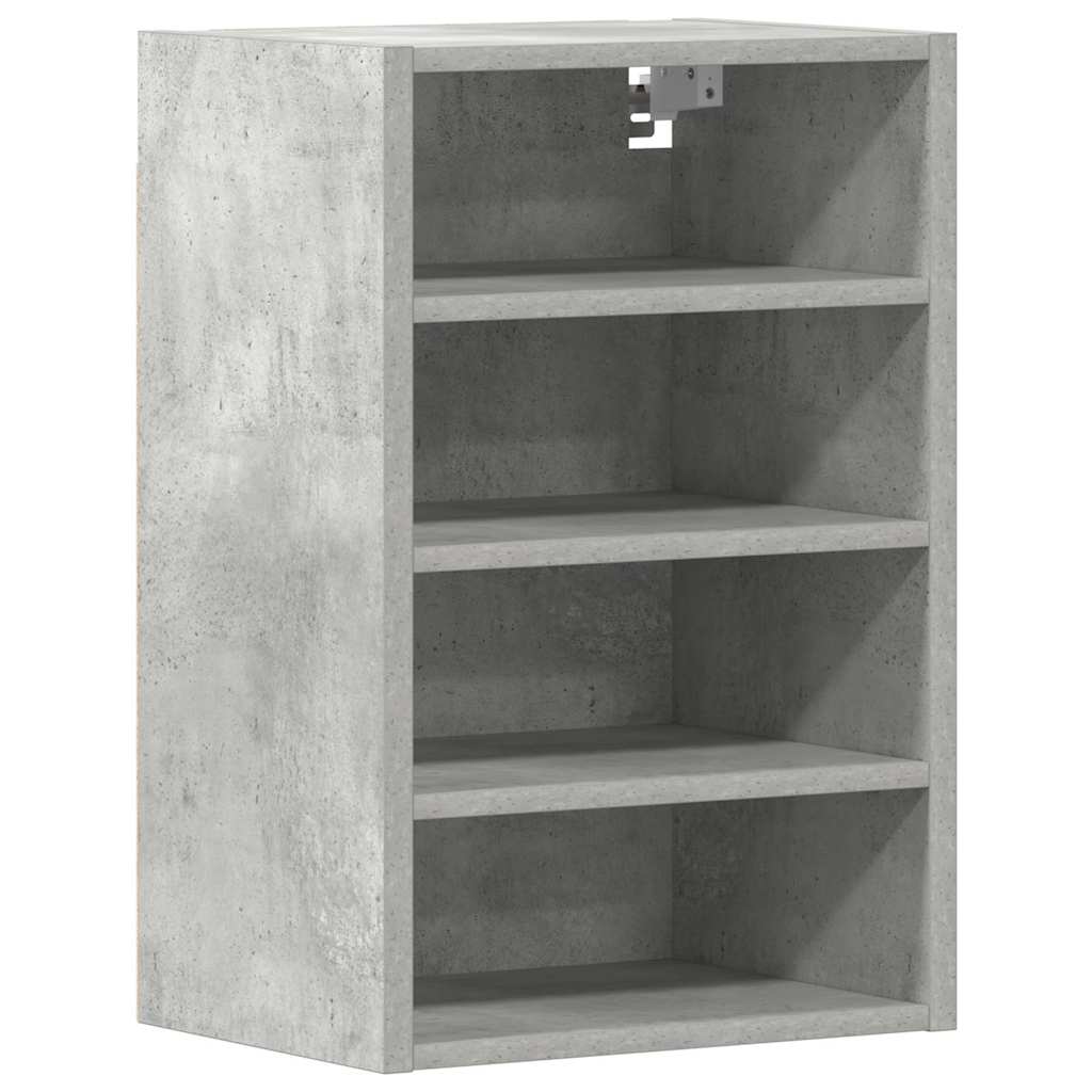 vidaXL Hängeschrank Riga Betongrau 40x29,5x60 cm Holzwerkstoff