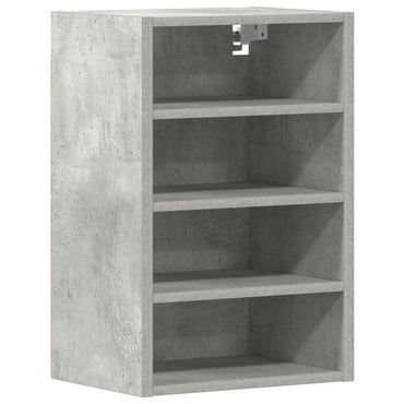 vidaXL Hängeschrank Riga Betongrau 40x29,5x60 cm Holzwerkstoff