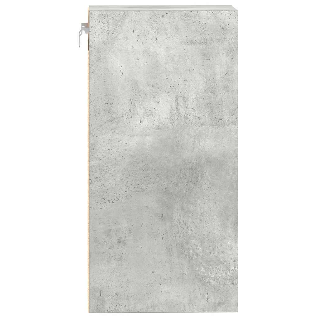 vidaXL Hängeschrank Riga Betongrau 40x29,5x60 cm Holzwerkstoff