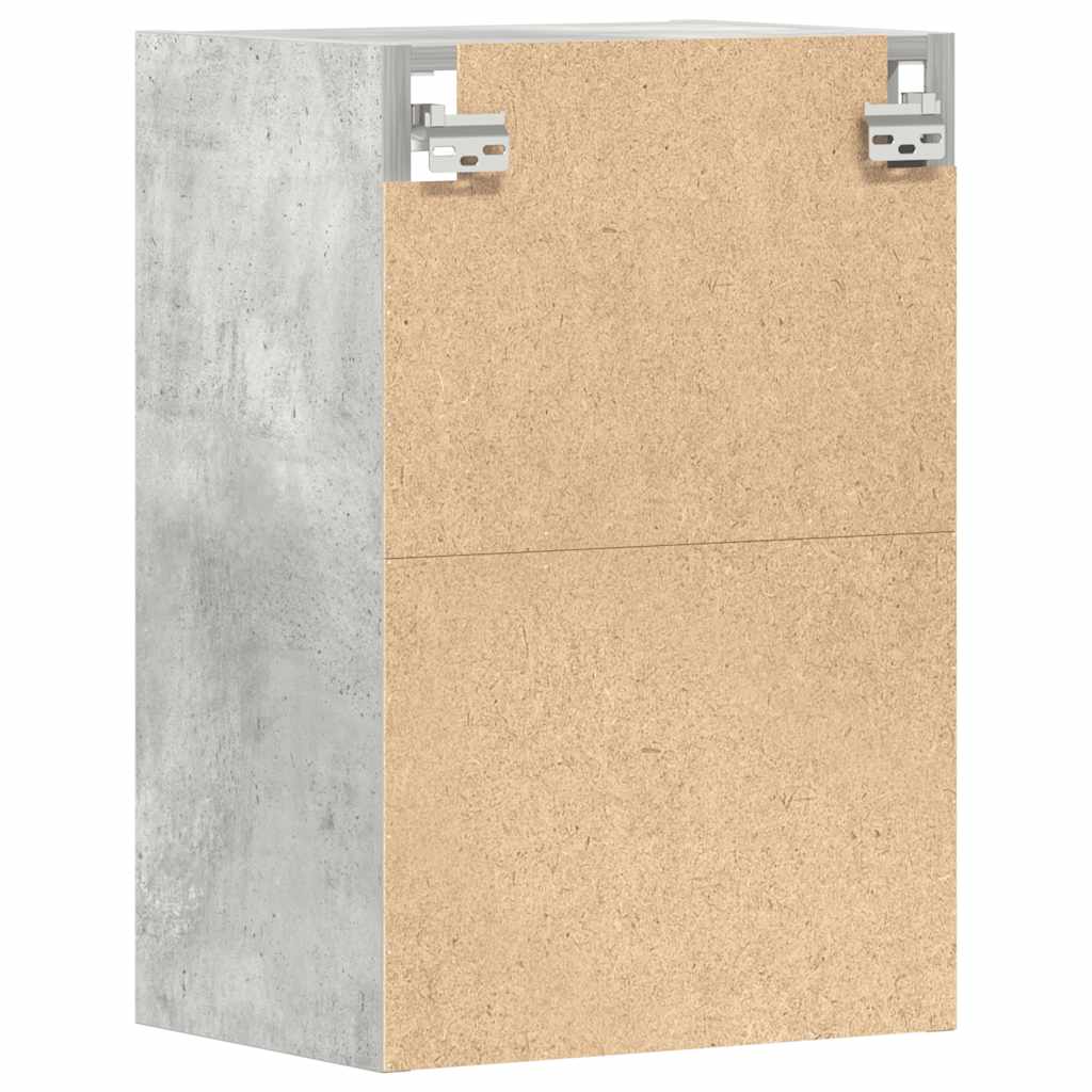 vidaXL Hängeschrank Riga Betongrau 40x29,5x60 cm Holzwerkstoff