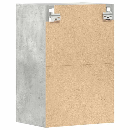 vidaXL Hängeschrank Riga Betongrau 40x29,5x60 cm Holzwerkstoff