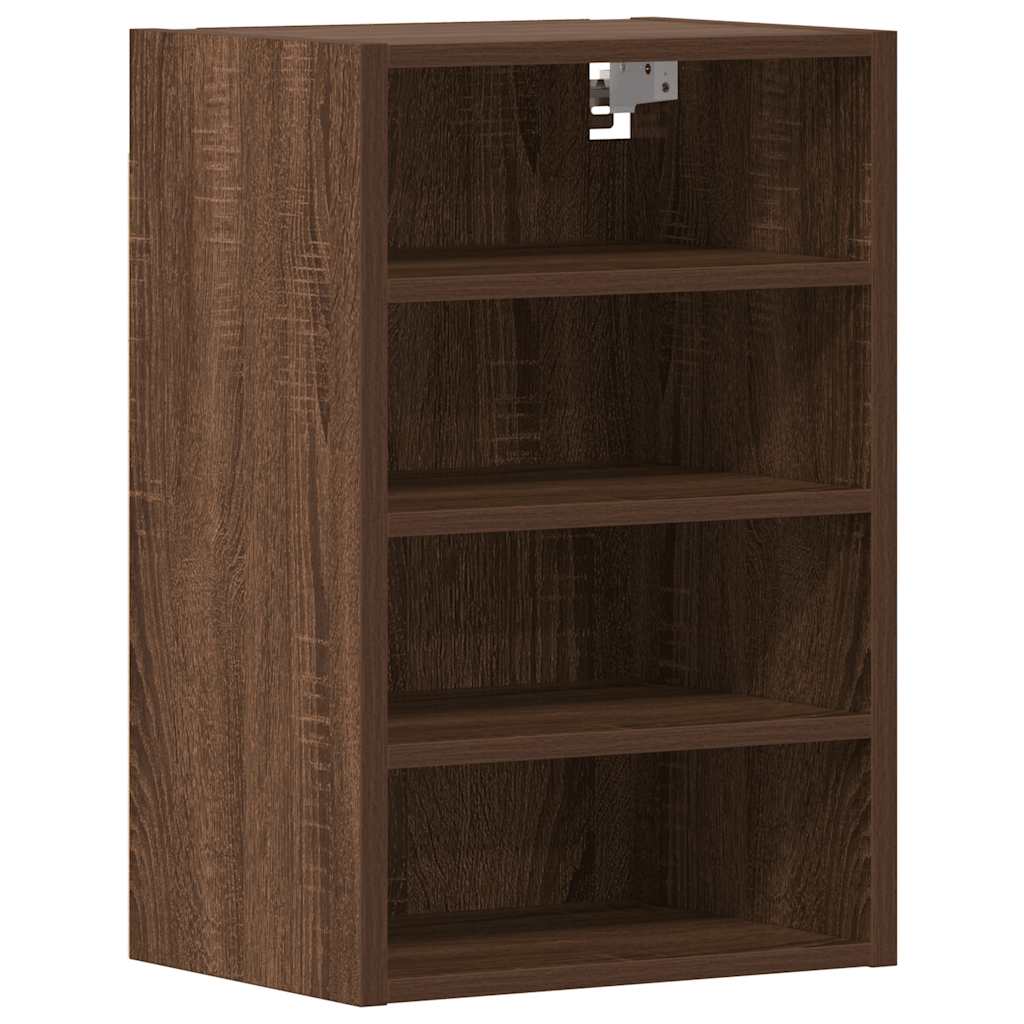 vidaXL Meuble haut Riga aspect chêne marron 40x29,5x60 cm bois d'ingénierie