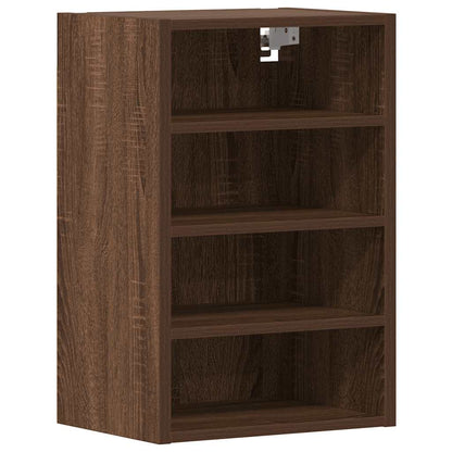 vidaXL Meuble haut Riga aspect chêne marron 40x29,5x60 cm bois d'ingénierie