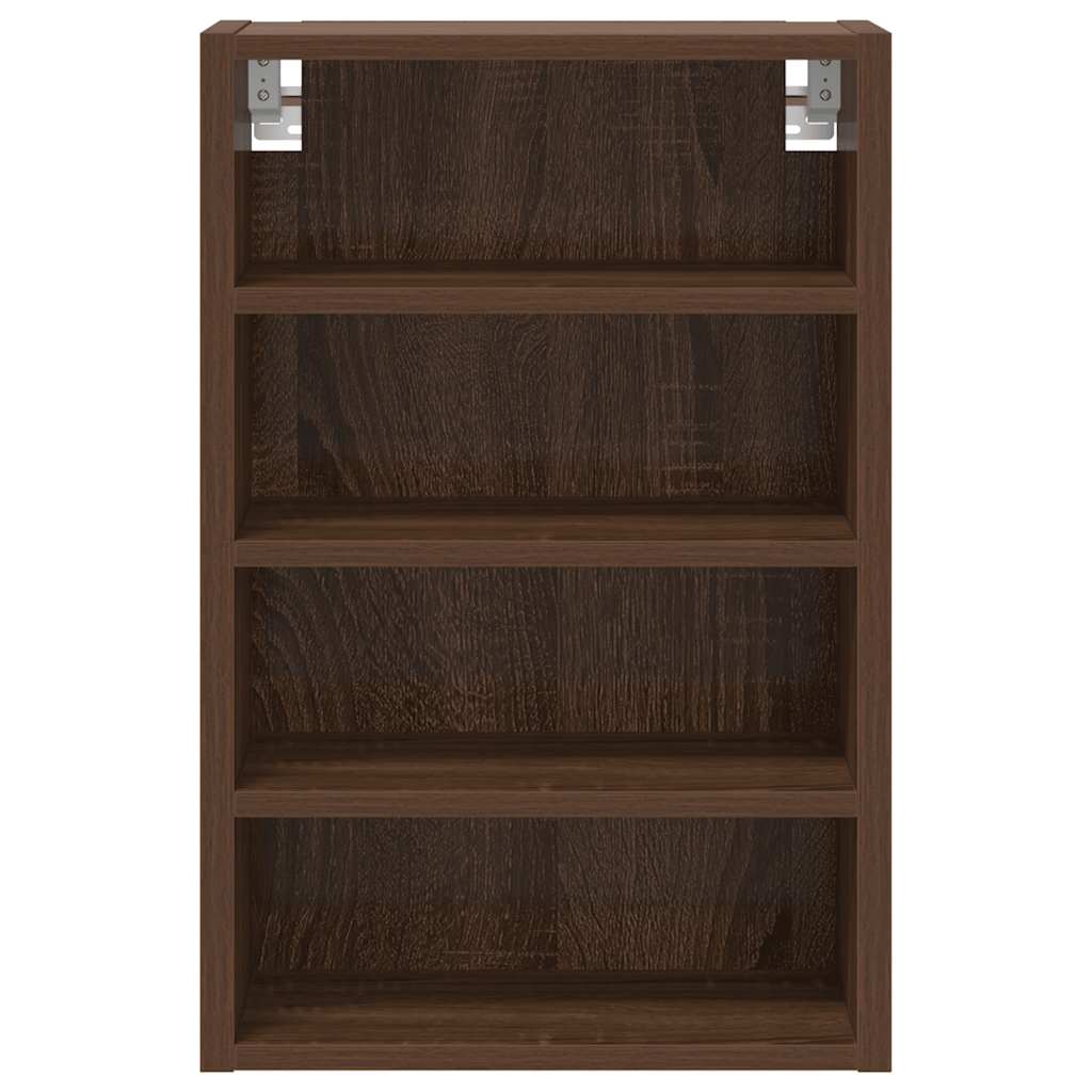 vidaXL Meuble haut Riga aspect chêne marron 40x29,5x60 cm bois d'ingénierie