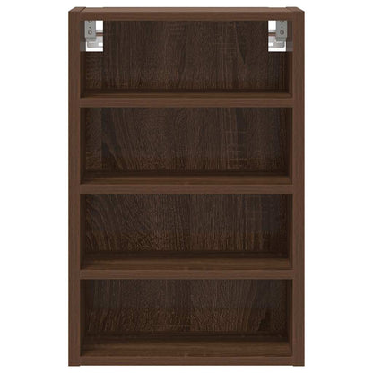 vidaXL Meuble haut Riga aspect chêne marron 40x29,5x60 cm bois d'ingénierie
