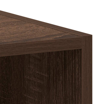 vidaXL Meuble haut Riga aspect chêne marron 40x29,5x60 cm bois d'ingénierie