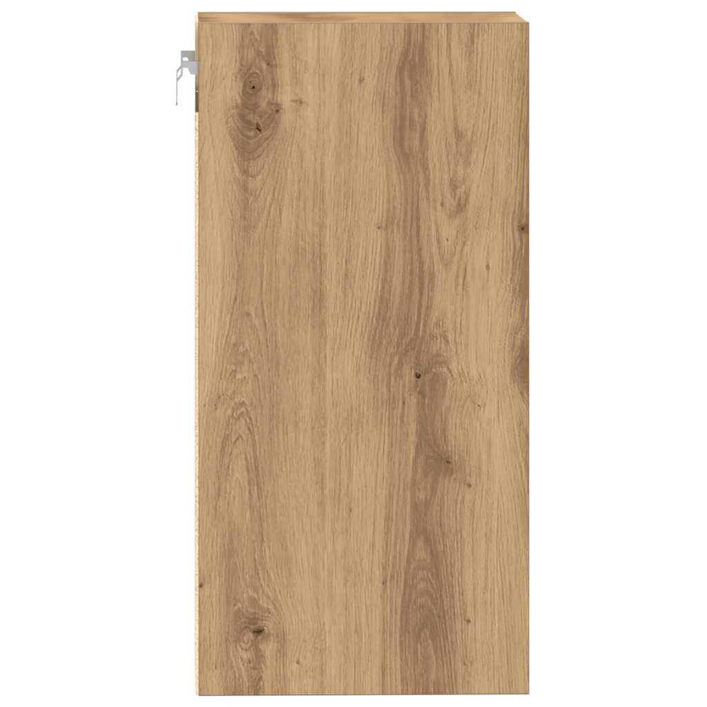 vidaXL Hängeschrank Riga Artisan-Eiche 40x29,5x60 cm Holzwerkstoff