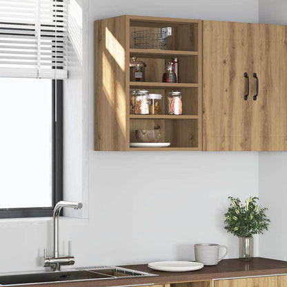 vidaXL Hängeschrank Riga Artisan-Eiche 40x29,5x60 cm Holzwerkstoff