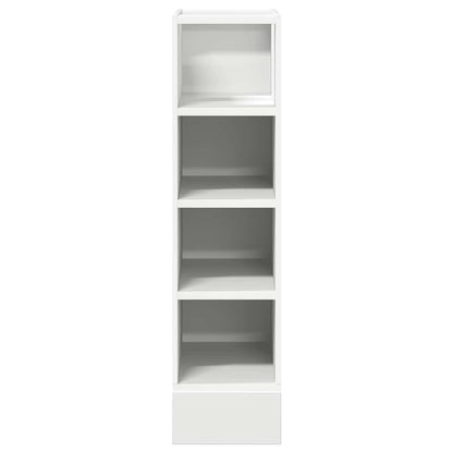 vidaXL Unterschrank Riga Weiß 20x44,5x81,5 cm Holzwerkstoff