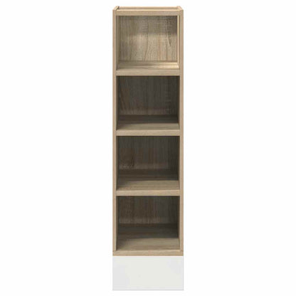 vidaXL Unterschrank Sonoma-Eiche 20x44,5x81,5 cm Holzwerkstoff