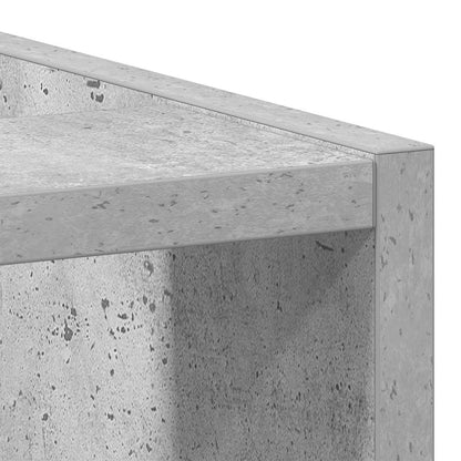 vidaXL Meuble bas Riga gris béton 20x44,5x81,5 cm bois d'ingénierie