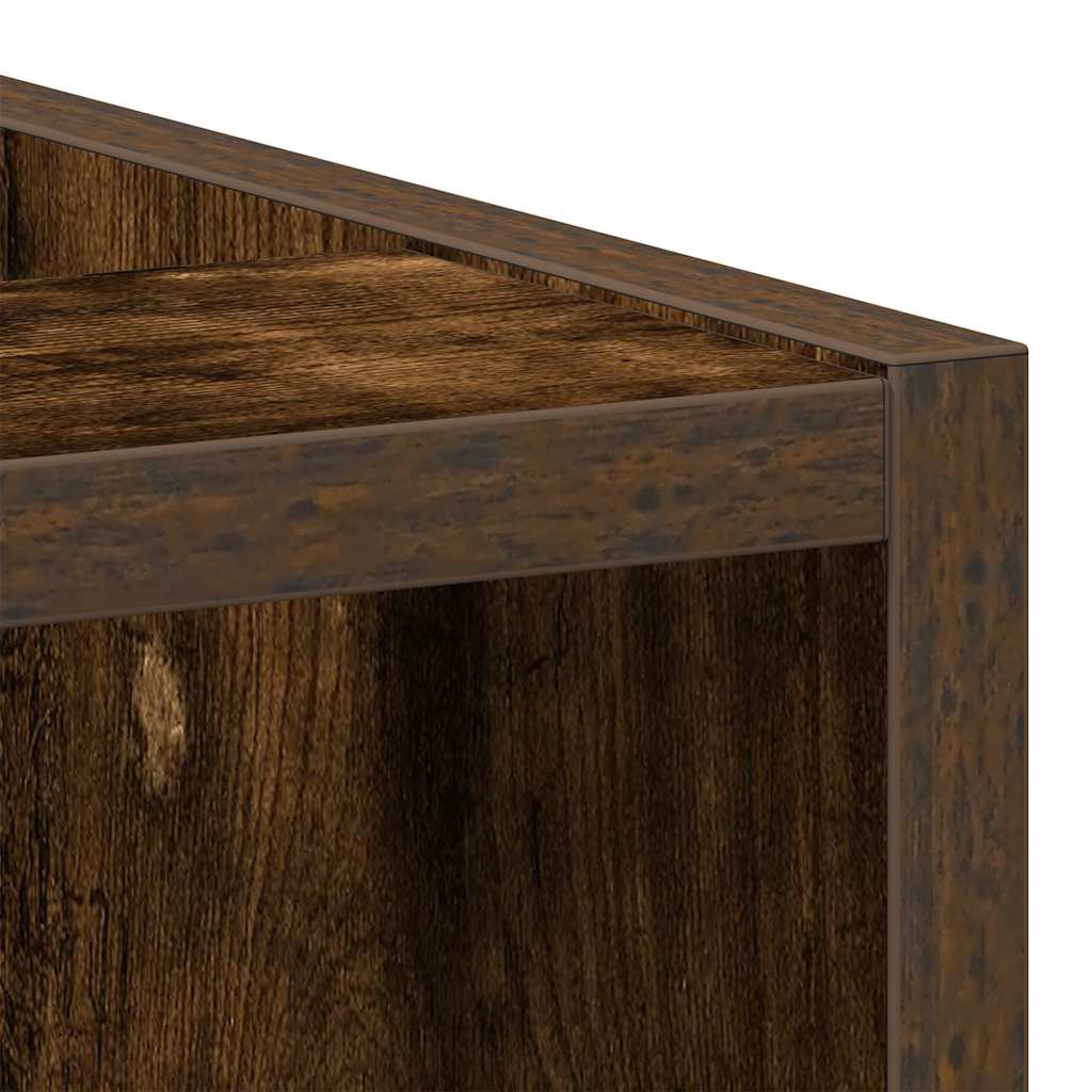 vidaXL Unterschrank Riga Räuchereiche 20x44,5x81,5 cm Holzwerkstoff
