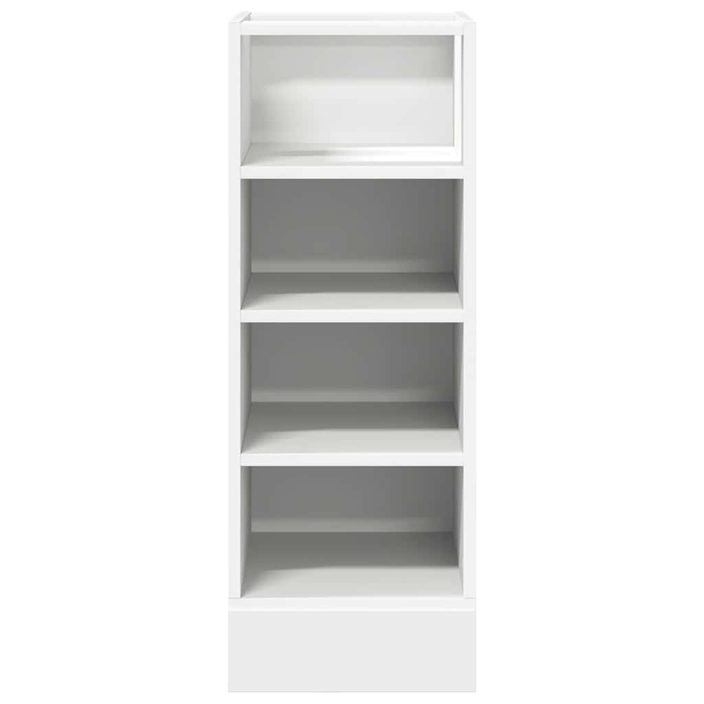 vidaXL Meuble sous-vasque Riga Blanc 30x44,5x81,5 cm Bois d'ingénierie