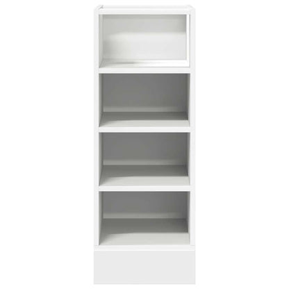 vidaXL Meuble sous-vasque Riga Blanc 30x44,5x81,5 cm Bois d'ingénierie