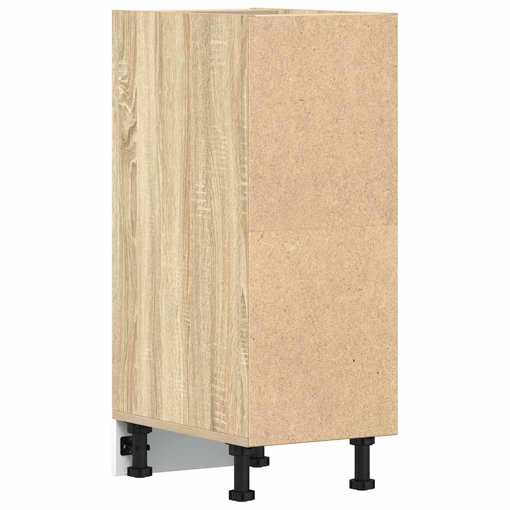 vidaXL Unterschrank Riga Sonoma-Eiche 30x44,5x81,5 cm Holzwerkstoff