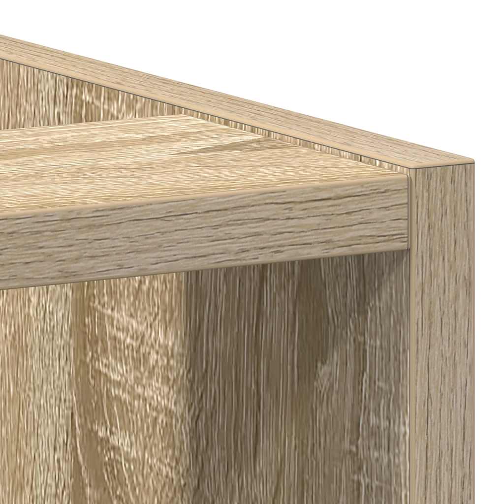 vidaXL Unterschrank Riga Sonoma-Eiche 30x44,5x81,5 cm Holzwerkstoff
