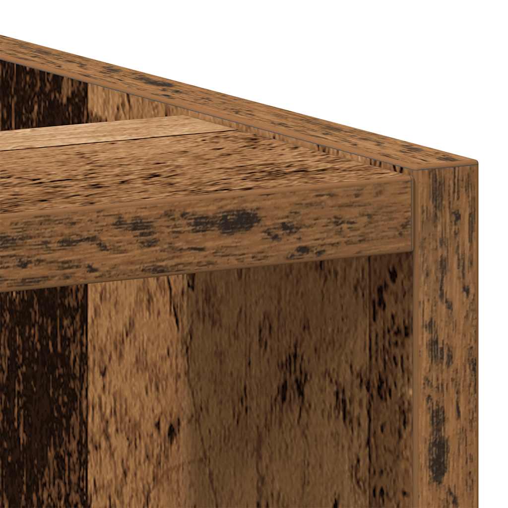 vidaXL Unterschrank Riga Altholz-Optik 30x44,5x81,5 cm Holzwerkstoff