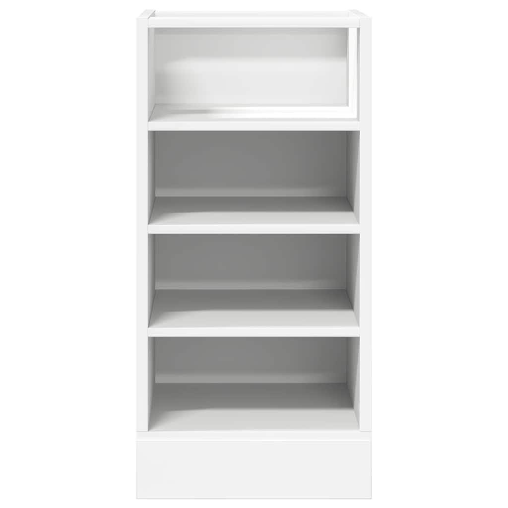 vidaXL Unterschrank Riga Weiß 40x44,5x81,5 cm Holzwerkstoff