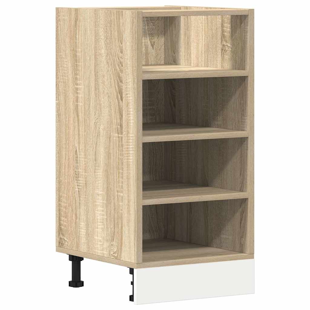 Unterschrank Riga Sonoma-Eiche 40x44,5x81,5 cm Holzwerkstoff