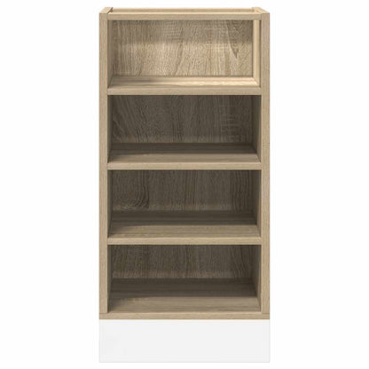 vidaXL Unterschrank Riga Sonoma-Eiche 40x44,5x81,5 cm Holzwerkstoff