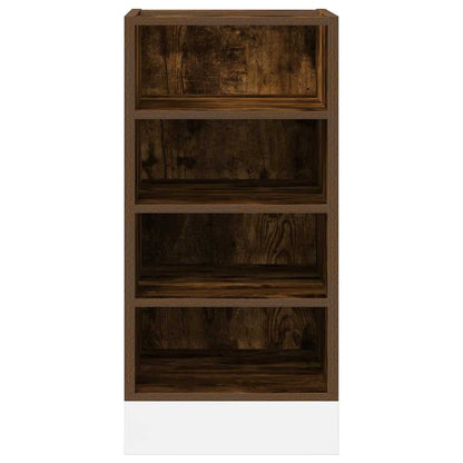 vidaXL Unterschrank Riga Räuchereiche 40x44,5x81,5 cm Holzwerkstoff