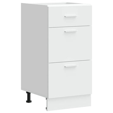 vidaXL Unterschrank Lyon Weiß 40x46x81,5 cm Holzwerkstoff