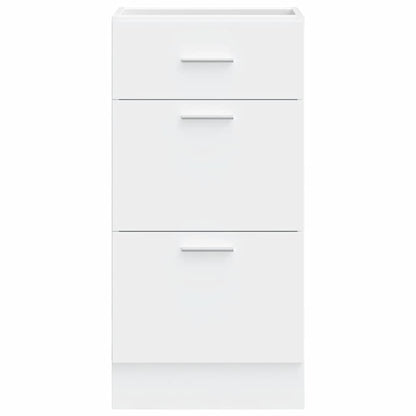vidaXL Unterschrank Lyon Weiß 40x46x81,5 cm Holzwerkstoff