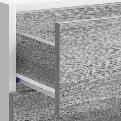 vidaXL Meuble bas Lyon Gris Sonoma 40x46x81,5 cm Bois d'ingénierie
