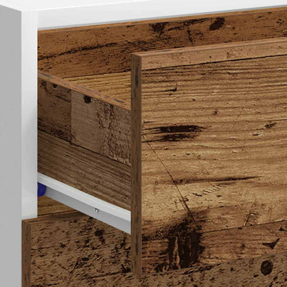 vidaXL Unterschrank Lyon Altholz-Optik 40x46x81,5 cm Holzwerkstoff
