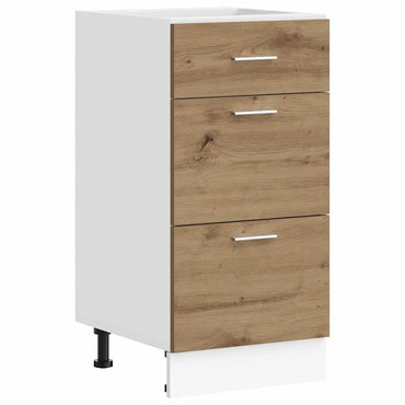 vidaXL Meuble bas Lyon chêne artisan 40x46x81,5 cm bois d'ingénierie