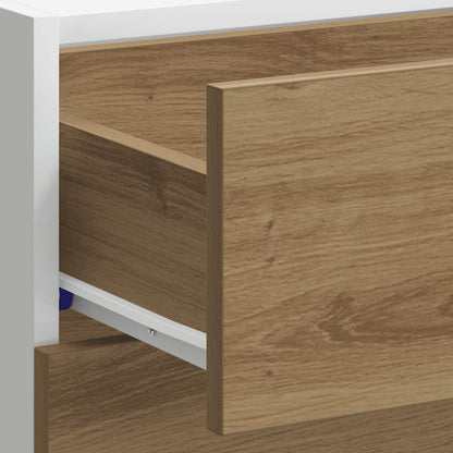 vidaXL Meuble bas Lyon chêne artisan 40x46x81,5 cm bois d'ingénierie