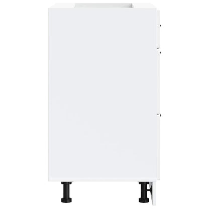 Küchenunterschrank Porto Weiß Holzwerkstoff