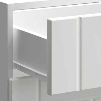 vidaXL Meuble bas de cuisine Lucca Blanc Bois d'ingénierie
