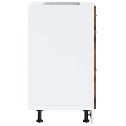 Küchen-Unterschrank Lucca Räuchereiche Holzwerkstoff