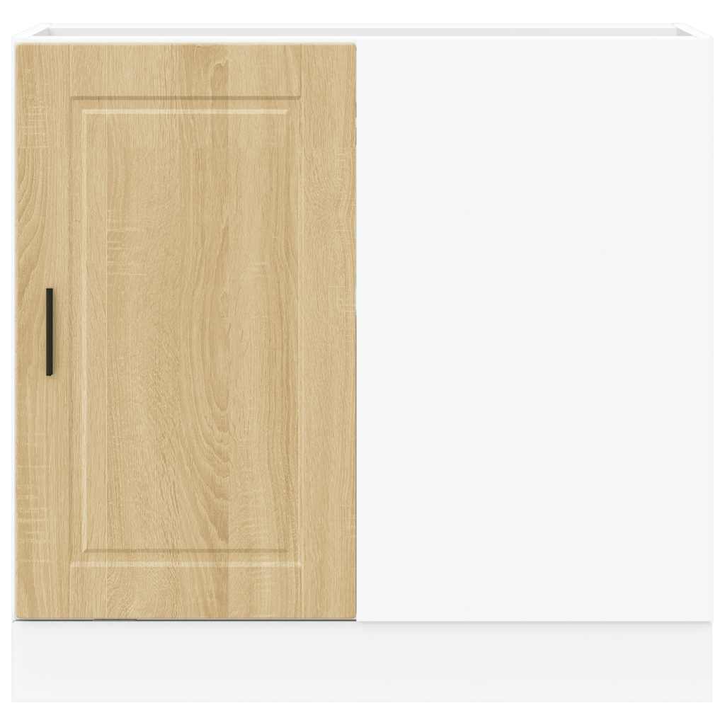 vidaXL Küchenunterschrank Porto Sonoma-Eiche Holzwerkstoff