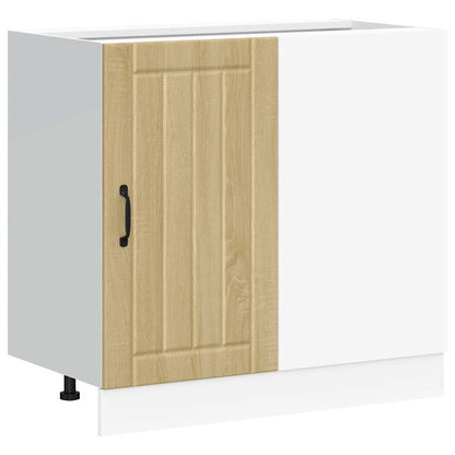 Küchenunterschrank Lucca Sonoma-Eiche Holzwerkstoff