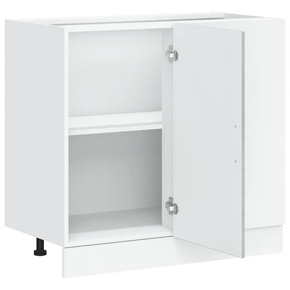 Küchenunterschrank Lucca Betongrau Holzwerkstoff