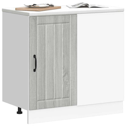 vidaXL Meuble bas de cuisine Lucca Gris Sonoma Bois d'ingénierie