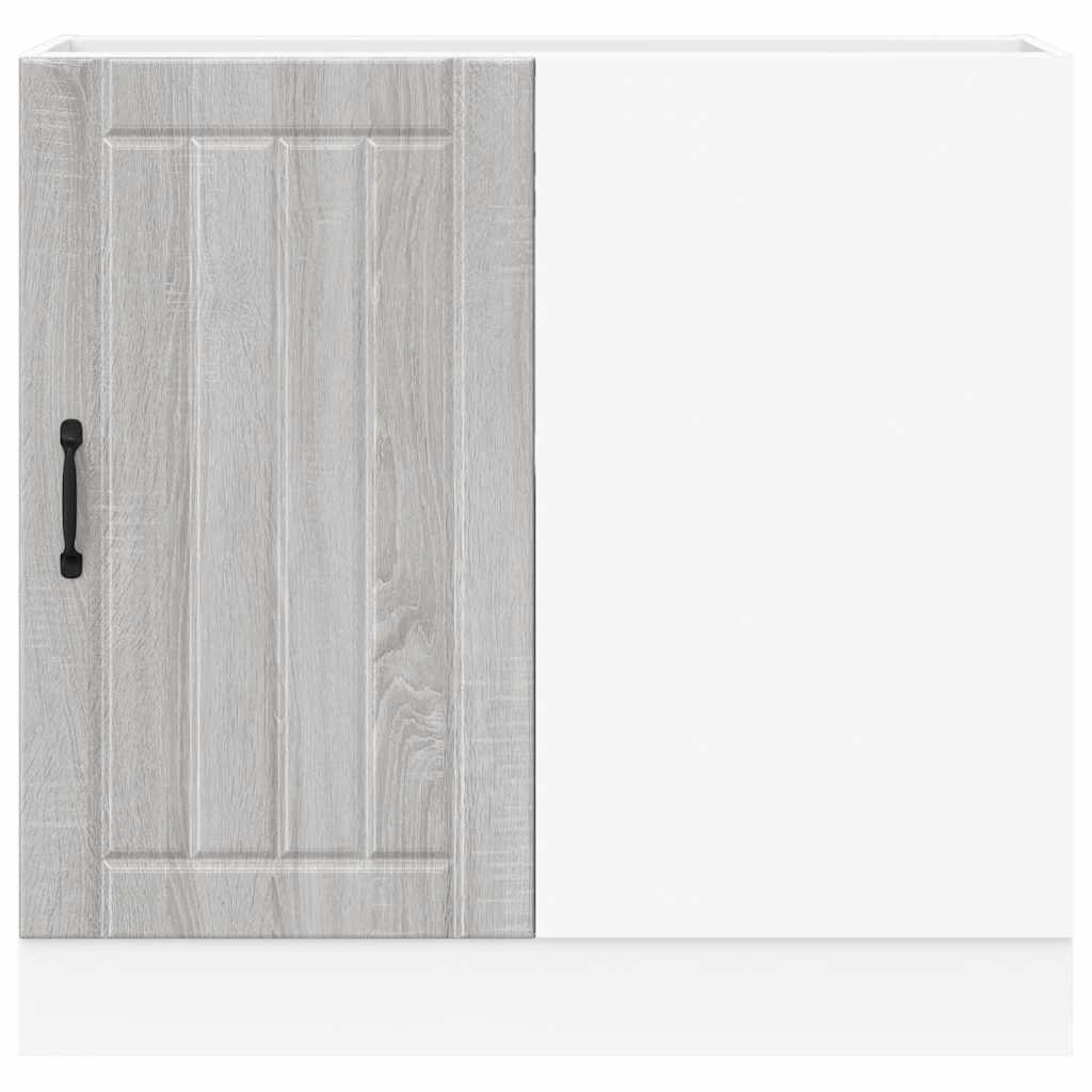 vidaXL Meuble bas de cuisine Lucca Gris Sonoma Bois d'ingénierie