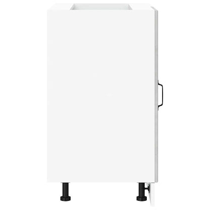 Küchenunterschrank Kalmar Betongrau Holzwerkstoff