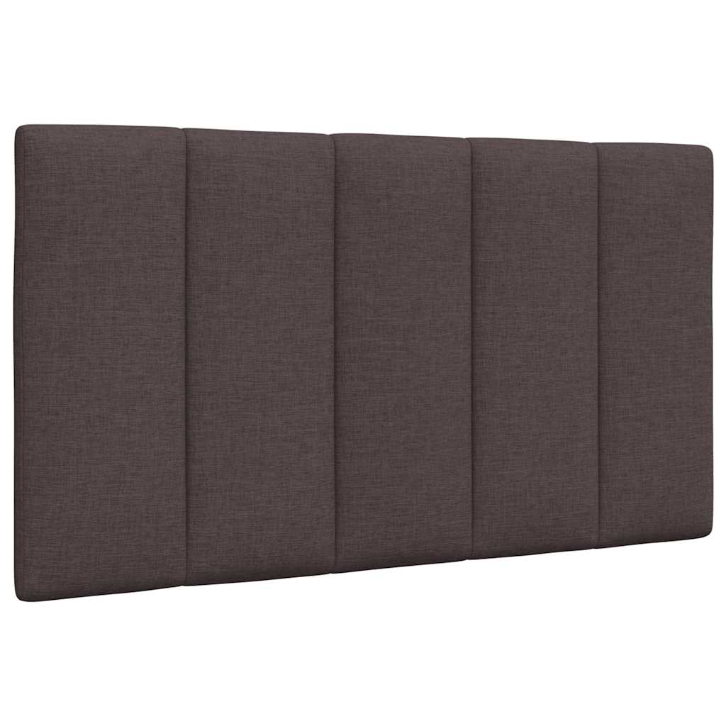 vidaXL Bettgestell ohne Matratze "Hanko" Dunkelbraun 80x200 cm Stoff