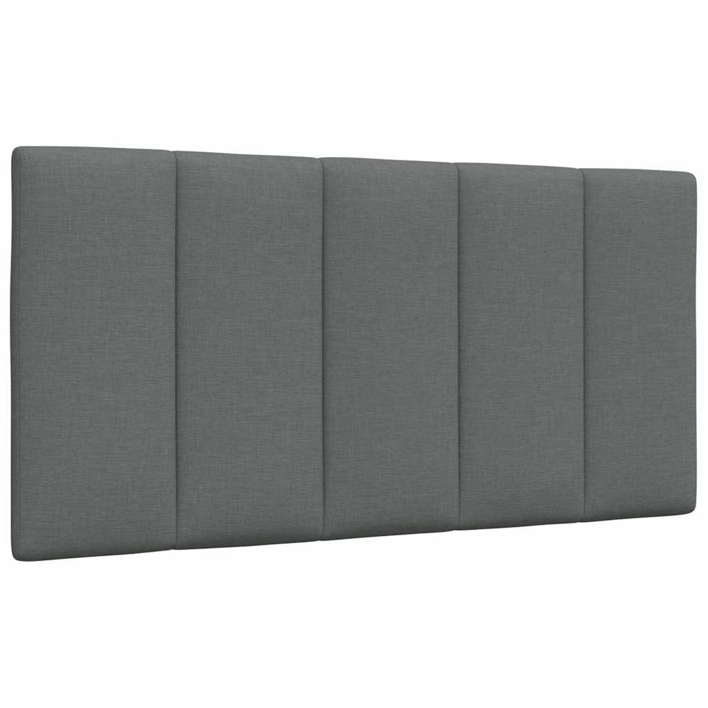 vidaXL Bettgestell ohne Matratze "Hanko" Dunkelgrau 100x200 cm Stoff