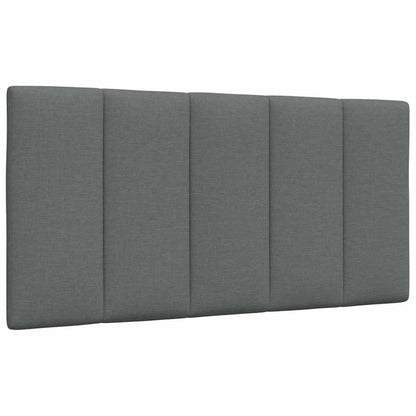vidaXL Bettgestell ohne Matratze "Hanko" Dunkelgrau 100x200 cm Stoff