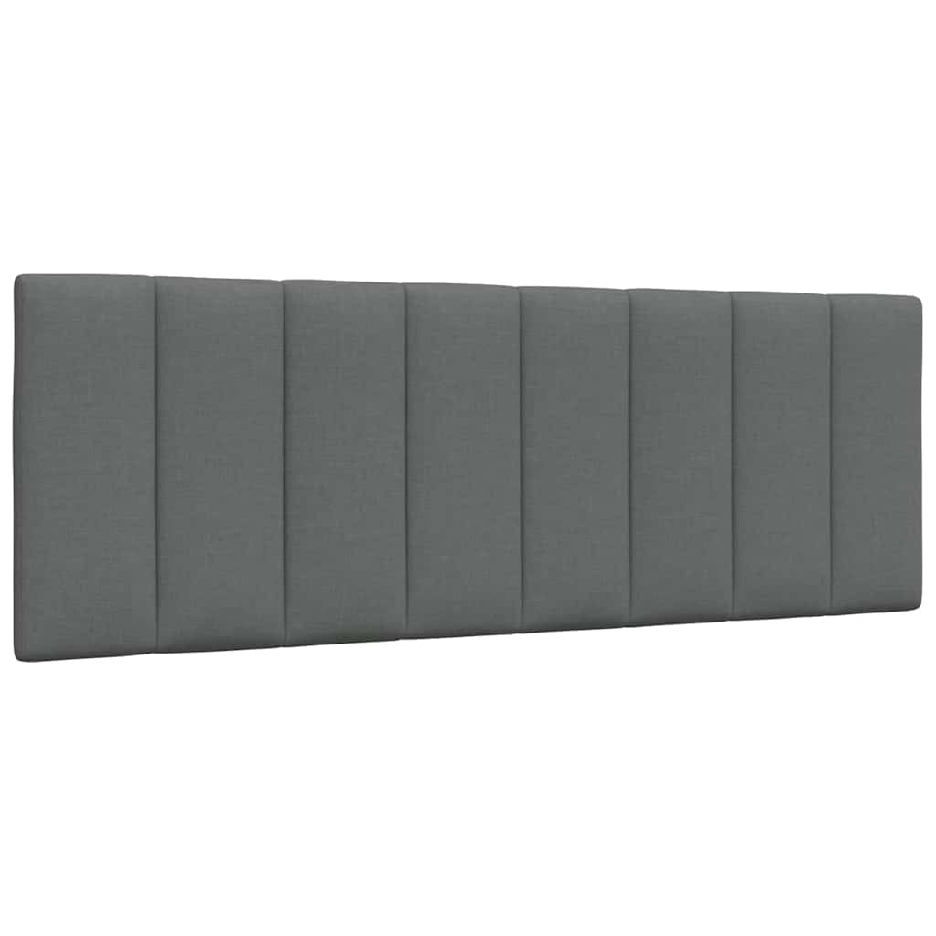 vidaXL Bettgestell ohne Matratze "Hanko" Dunkelgrau 120x200 cm Stoff